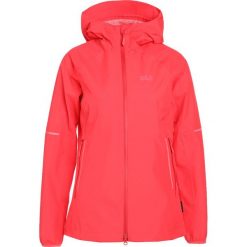 Jack Wolfskin SIERRA PASS Kurtka przeciwdeszczowa tulip red. Czerwone kurtki damskie Jack Wolfskin, xl, z poliesteru, outdoorowe. W wyprzedaży za 671,20 zł.