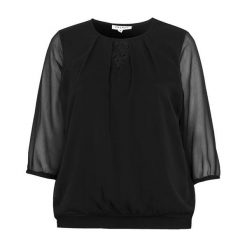 Zhenzi Bluzka Nova czarny female czarny 46/48 (M). Czarne bluzki damskie Zhenzi, s, bez wzorów, z tkaniny, eleganckie, z dekoltem na plecach, bez rękawów. Za 279,00 zł.