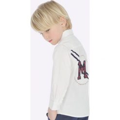 Mayoral - Koszula dziecięca 92-134 cm. Niebieskie koszule chłopięce Mayoral, z bawełny, klasyczne, długie. W wyprzedaży za 89,90 zł.