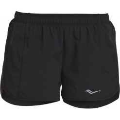 Spodenki do biegania damskie SAUCONY ENDORPHIN SPLIT SHORT 2IN / SAW800086-BK. Spodenki sportowe damskie Saucony, bez wzorów, do biegania. Za 104,99 zł.