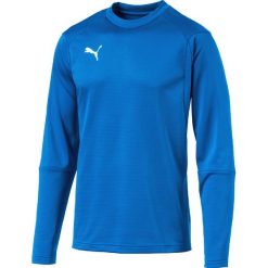 Puma Bluza Niebieski. Niebieskie bluzy męskie Puma, s, bez wzorów, z poliesteru, bez kołnierzyka, bez rękawów, bez kaptura. Za 206,95 zł.