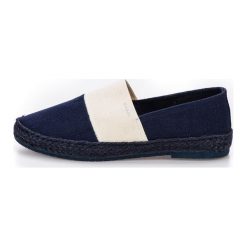 Gant Espadryle Damskie Krista 36 Ciemnoniebieskie. Czarne espadryle damskie marki GANT, z materiału, na wysokim obcasie. W wyprzedaży za 186,00 zł.