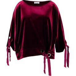 Bluzki damskie: Elvi Bluzka z długim rękawem burgundy