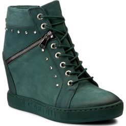 Sneakersy CARINII - B3254 I64-000-000-B88. Zielone sneakersy damskie Carinii, z materiału. W wyprzedaży za 269,00 zł.