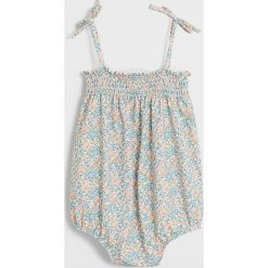 Mango Kids - Strój kąpielowy dziecięcy Rose 122-140 cm. Różowe stroje kąpielowe dziewczęce Mango Kids, bez wzorów, z elastanu. W wyprzedaży za 55,90 zł.