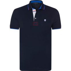 Koszulki polo: Koszulka polo „Cubic” w kolorze granatowym