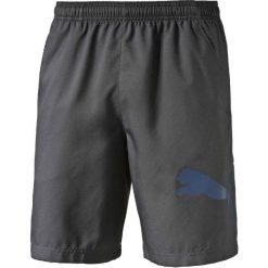 Puma Spodenki Męskie Pt Ess Dry Branded Wvn Short Asphalt-Ato Xs. Czarne spodenki i szorty męskie marki Puma, xs, sportowe. W wyprzedaży za 89,00 zł.