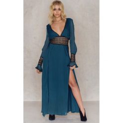 Długie sukienki: For Love & Lemons Sukienka Maxi Celine – Blue,Turquoise