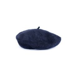 Beret damski Zimowa miękkość granatowy. Niebieskie czapki zimowe damskie marki Art of Polo. Za 40,31 zł.