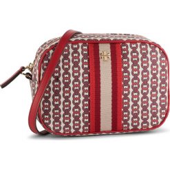 Torebka TORY BURCH - Gemini Link Canvas Mini Bag 57743 Liberty Red Gemini Link 939. Czerwone listonoszki damskie Tory Burch, bez wzorów, ze skóry ekologicznej, bez dodatków. W wyprzedaży za 589,00 zł.