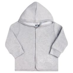 Nini Bluza Chłopięca 80 Szary. Szare kurtki chłopięce marki Nini, bez wzorów, długie. Za 50,00 zł.
