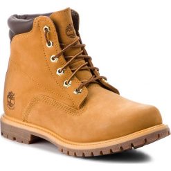 Trapery TIMBERLAND - Waterville 6 In Basic 8168R/TB08168R2311 Wheat. Żółte buty zimowe damskie Timberland, z materiału. W wyprzedaży za 569,00 zł.