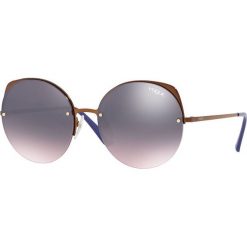 Vogue Eyewear - Okulary VO4081S. Szare okulary przeciwsłoneczne damskie marki VOGUE Eyewear, okrągłe. W wyprzedaży za 399,90 zł.