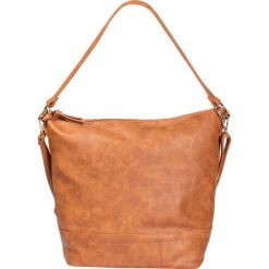 Torebka na ramię bonprix koniakowy. Pomarańczowe torebki klasyczne damskie bonprix, bez wzorów, na ramię, bez dodatków. Za 109,99 zł.