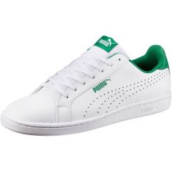 Puma Buty Smash Perf White Verdant Green 44. Zielone buty sportowe męskie Puma, bez zapięcia. W wyprzedaży za 179,00 zł.