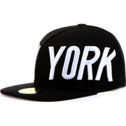 Czapki z daszkiem męskie: Czapka męska snapback czarna (hx0217)
