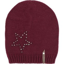 Czapka damska Gwiazda Ćwieki bordowa. Szare czapki zimowe damskie marki Art of Polo, z wełny. Za 36,52 zł.