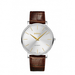 ZEGAREK DOXA D-Light 171.10.021Y.02. Szare zegarki męskie marki DOXA, ze stali. Za 1949,00 zł.