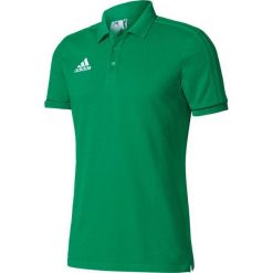 Koszulki polo: Adidas Koszulka piłkarska polo Tiro 17 zielona r. XXL