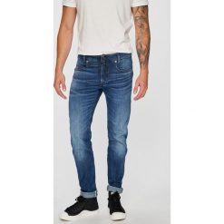 G-Star Raw - Jeansy D-Staq. Niebieskie jeansy męskie G-Star RAW, bez wzorów, retro. W wyprzedaży za 479,90 zł.