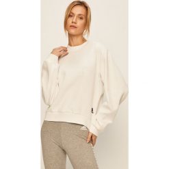 Adidas Performance - Bluza. Białe bluzy damskie adidas Performance, s, z aplikacjami, z bawełny, bez rękawów, bez kaptura. W wyprzedaży za 199,90 zł.