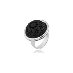 Pierścień Rosanna. Szare pierścionki damskie marki Aleksandra puchacz jewellery, ceramiczne. Za 280,00 zł.