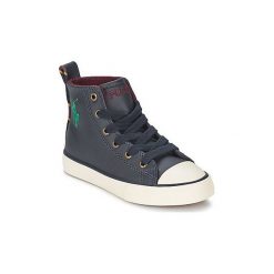 Buty Dziecko Polo Ralph Lauren FALMUTH HI. Niebieskie trampki chłopięce Polo Ralph Lauren. Za 244,30 zł.