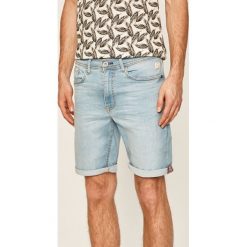 Blend - Szorty jeansowe. Niebieskie spodenki i szorty męskie Blend, s, z aplikacjami, z elastanu, casualowe. Za 129,90 zł.