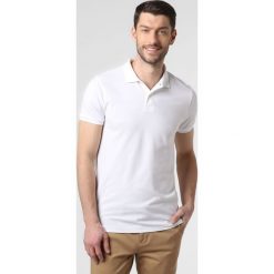 Nils Sundström - Męska koszulka polo, biały. Białe koszulki męskie Nils Sundström, xxl, bez wzorów, bez rękawów. Za 119,95 zł.