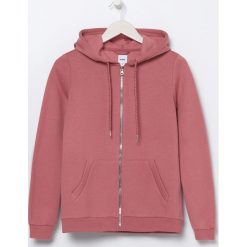 Rozpinana bluza z kapturem -. Bluzy damskie Sinsay, s, bez wzorów, bez rękawów, z kapturem. Za 39,99 zł.
