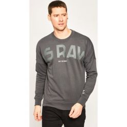 Bluza G-Star Raw Heavy Sherland D16473-A613-389. Szare bluzy męskie G-Star RAW, xl, bez wzorów, z bawełny, retro, bez kołnierzyka, bez rękawów, bez kaptura. W wyprzedaży za 249,00 zł.