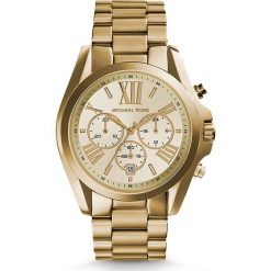 Zegarek MICHAEL KORS - Bradshaw MK5605 Gold/Gold. Żółte zegarki damskie marki Michael Kors. Za 1099,00 zł.