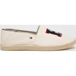 Tommy Hilfiger - Tenisówki. Niebieskie trampki męskie TOMMY HILFIGER, bez wzorów, z gumy, bez zapięcia. W wyprzedaży za 169,90 zł.
