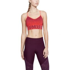 Biustonosze sportowe: Under Armour Biustonosz sportowy Seamless Ombre Novelt pomarańczowy r. XS (1282916-985)