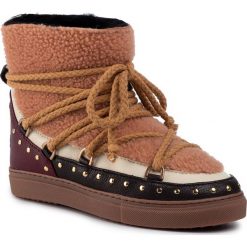 Buty INUIKII - Sneaker Curly 70102-76 Rock Pheasent. Pomarańczowe kozaki damskie Inuikii, ze skóry, rockowe, bez zapięcia. W wyprzedaży za 769,00 zł.