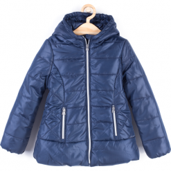 Kurtka. Niebieskie kurtki dziewczęce marki JACKET, z poliesteru. Za 89,90 zł.