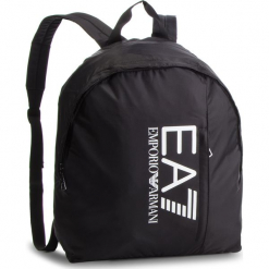 Plecak EA7 EMPORIO ARMANI - 275667 CC733 00020 Black. Czarne plecaki męskie marki EA7 Emporio Armani, bez wzorów, z materiału. Za 309,00 zł.