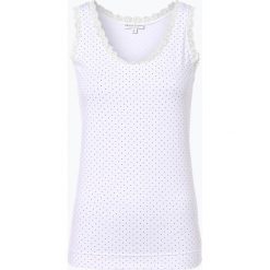 Marie Lund - Top damski, biały. Białe topy damskie Marie Lund, xl, bez wzorów, z bawełny, bez kołnierzyka. Za 39,95 zł.