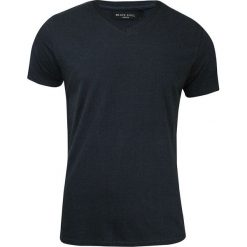 Granatowa Męska Koszulka (T-shirt) - Brave Soul - V-Neck TSBRSSS18SAINTCnavy. Niebieskie koszulki męskie Brave Soul, m, z nadrukiem, z tkaniny, casualowe, bez kołnierzyka, bez rękawów. Za 29,00 zł.