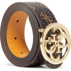 Pasek Damski GUESS - Jensen Belts BW7411 VIN35 BRO. Żółte paski damskie Guess, w paski, ze skóry ekologicznej. Za 229,00 zł.