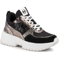 Sneakersy MICHAEL MICHAEL KORS - Ballard Trainer 43F9BLFP1D Black. Czarne półbuty damskie MICHAEL Michael Kors, z zamszu. Za 839,00 zł.