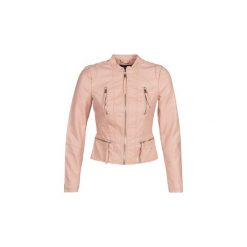 Kurtki skórzane Vero Moda VMLEKSI FAVO. Różowe kurtki damskie Vero Moda, xl, bez wzorów, bez kaptura. Za 179,00 zł.