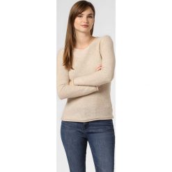 Marie Lund - Sweter damski, beżowy. Brązowe swetry damskie Marie Lund, xs, bez wzorów, z kaszmiru, bez rękawów, bez kaptura. Za 589,95 zł.