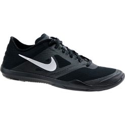 Nike Studio Trainer 2 Wmns 684897-010. Czarne buty sportowe damskie Nike, z materiału, na fitness i siłownię. W wyprzedaży za 239,99 zł.
