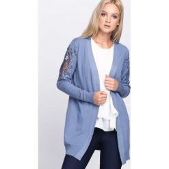Niebieski Kardigan Fallen Angels. Niebieskie bez kategorii Born2be, s, z haftami. Za 79,99 zł.