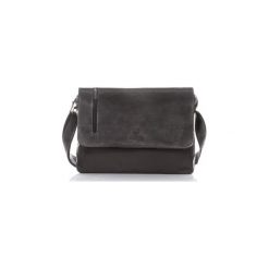 Czarna modna męska torba na ramię paolo peruzzi adventure. Czarne torby męskie skórzane Paolo Peruzzi, w paski, ze skóry, eleganckie. Za 184,91 zł.
