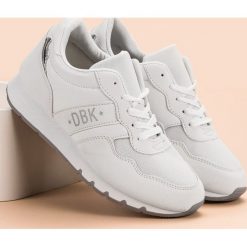 DAMSKIE BUTY SPORTOWE. Białe buty sportowe damskie SHELOVET, bez wzorów, sportowe. Za 89,90 zł.
