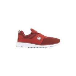 Buty DC Shoes DC Mens Heathrow ADYS700071-BHW. Pomarańczowe trampki męskie marki DC Shoes, bez wzorów, bez zapięcia. Za 222,23 zł.