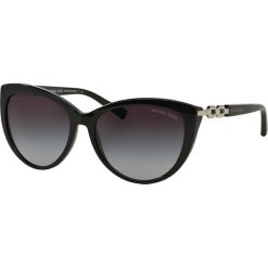 Michael Kors - Okulary. Czarne okulary przeciwsłoneczne damskie marki Michael Kors, owalne. W wyprzedaży za 799,90 zł.
