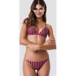 Stroje dwuczęściowe damskie: NA-KD Swimwear Dół bikini z cienkim paseczkiem - Purple